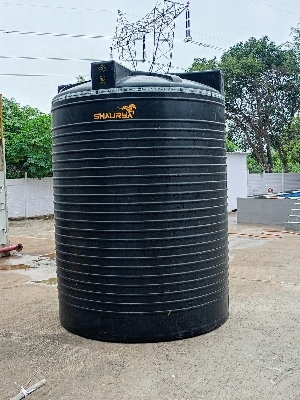 Hdpe Water Tank - Color: Black