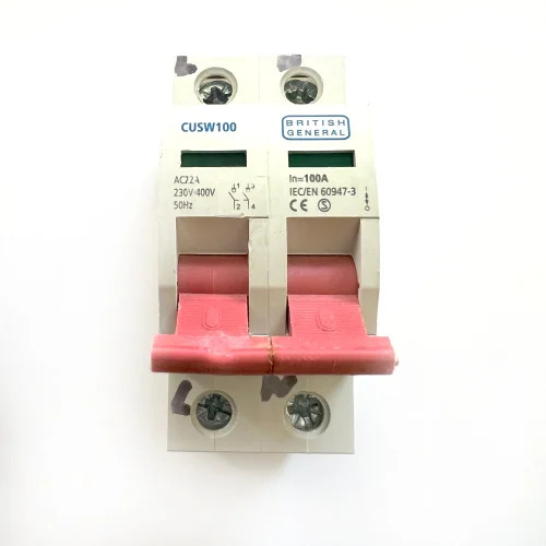 100a Abb Double Pole Isolator
