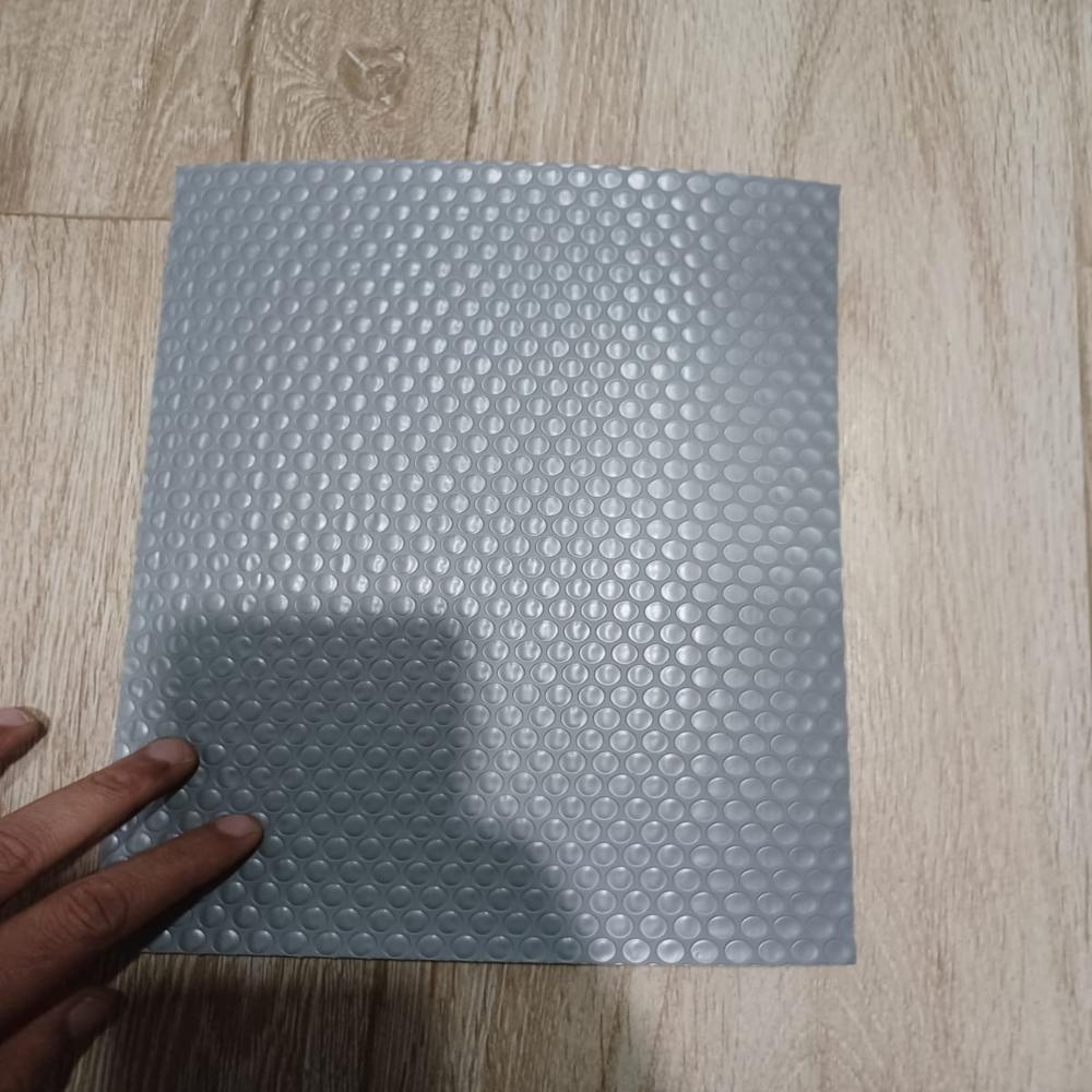Pp Bubble Guard Sheet - Pp Material, 1220mm X 1830mm Size, Grey Color, 2mm Thickness, Soft Hardness, 200 Gsm | 50 Pcs Pack, Non-transparent
