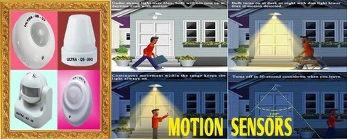 Ultra-qs-303 Pir Motion Sensor For Street Light With Surge Protector - Features: Low Power Consumption