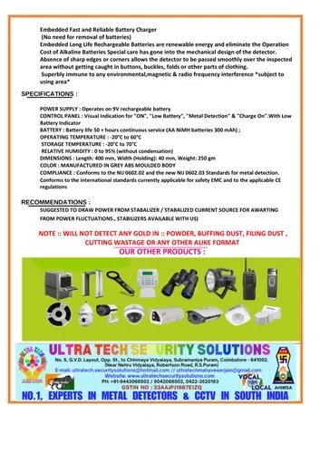 Metal Detector Executive