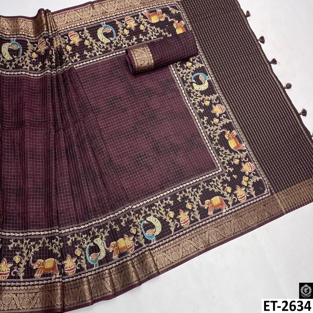DOLA CHEX SAREE