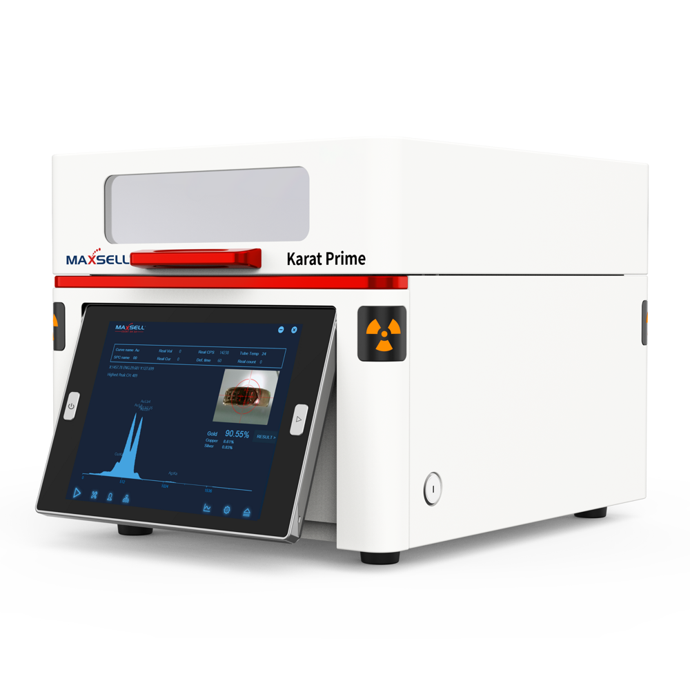 Karat Prime - Compact All-in-One Gold Testing Machine | Maxsell XRF Gold Purity Tester | Budget Model