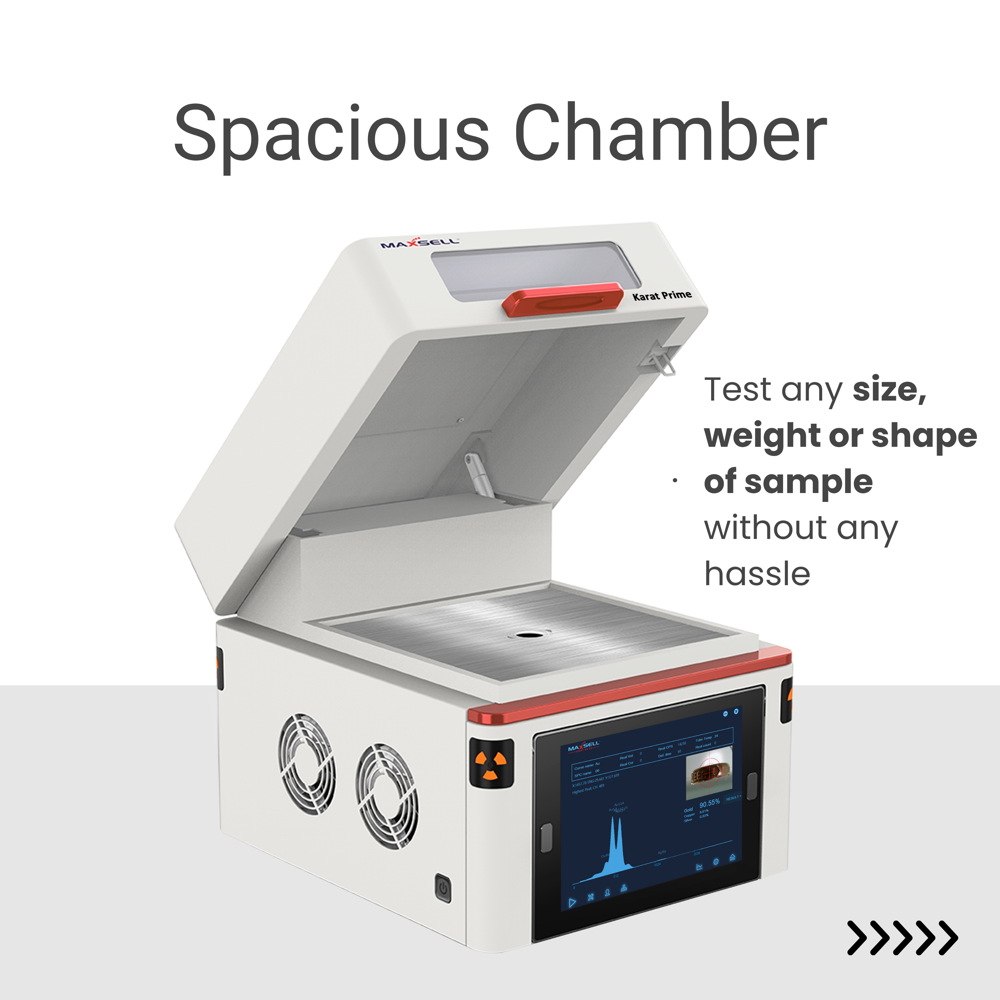 Karat Prime - Compact All-in-One Gold Testing Machine | Maxsell XRF Gold Purity Tester | Budget Model