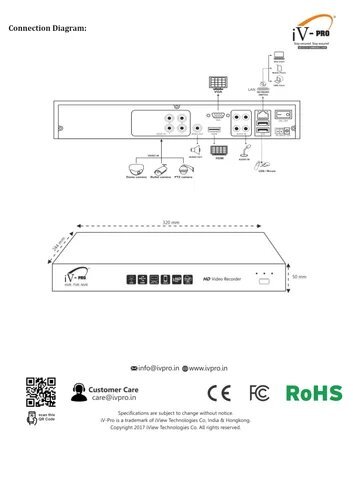 4 Ch 8 Mp Octa Brid Video Recorder - Iv-ov0404h2-v2 - Color: Grey
