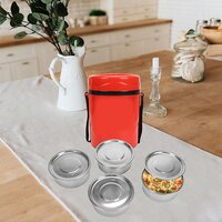 Stainless steel Insulated 4Tier Lunch Box , 300 mL