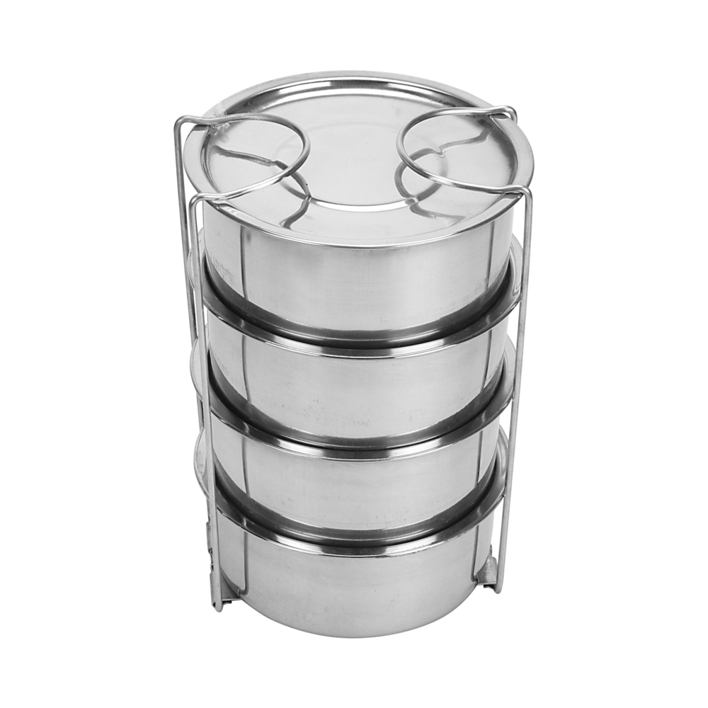 Stainless steel Insulated 4Tier Lunch Box , 300 mL