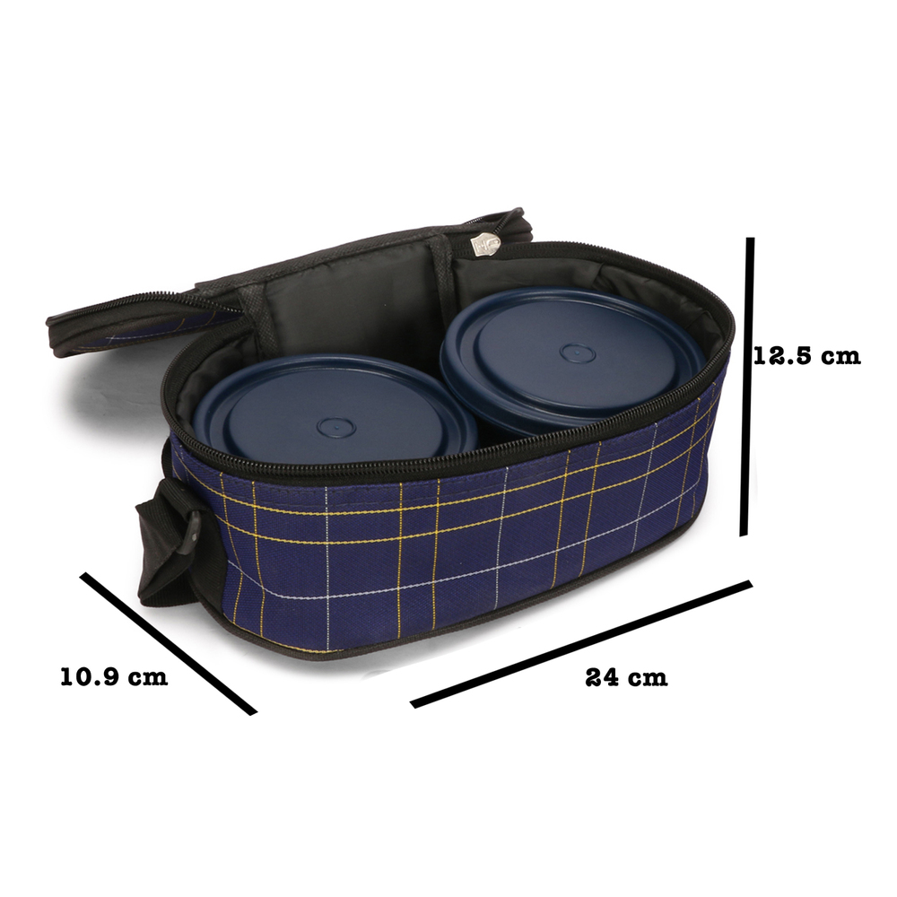 Microwave Safe Royal  lunch box , inside steel containers..
