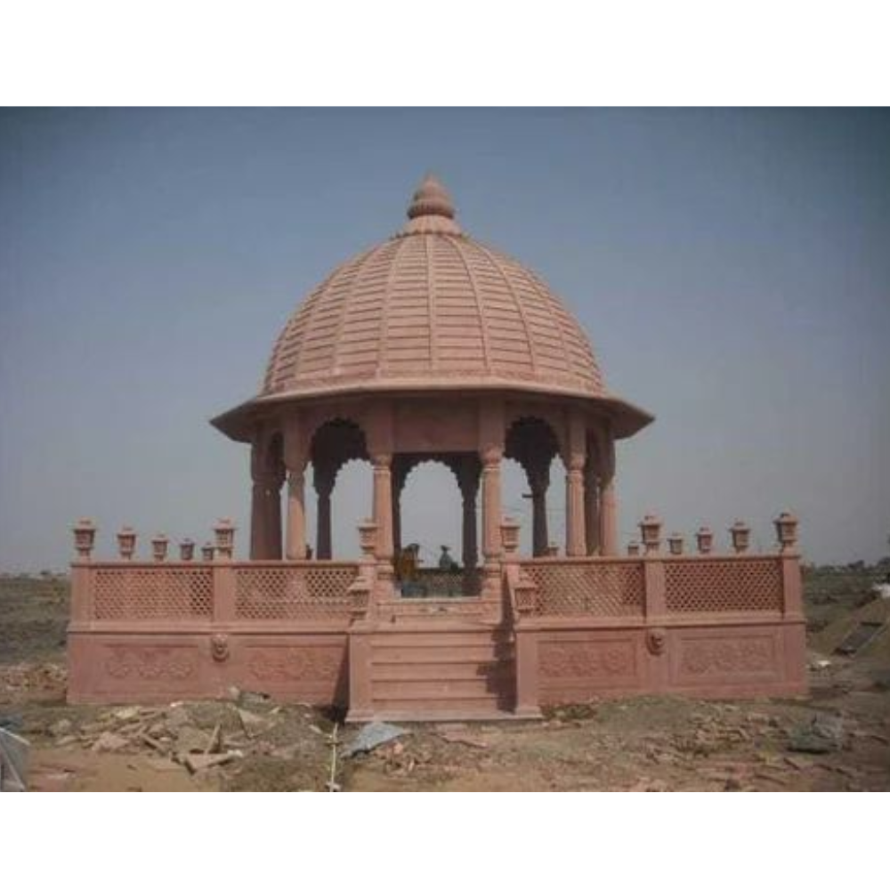 Outdoor Sandstone Temple