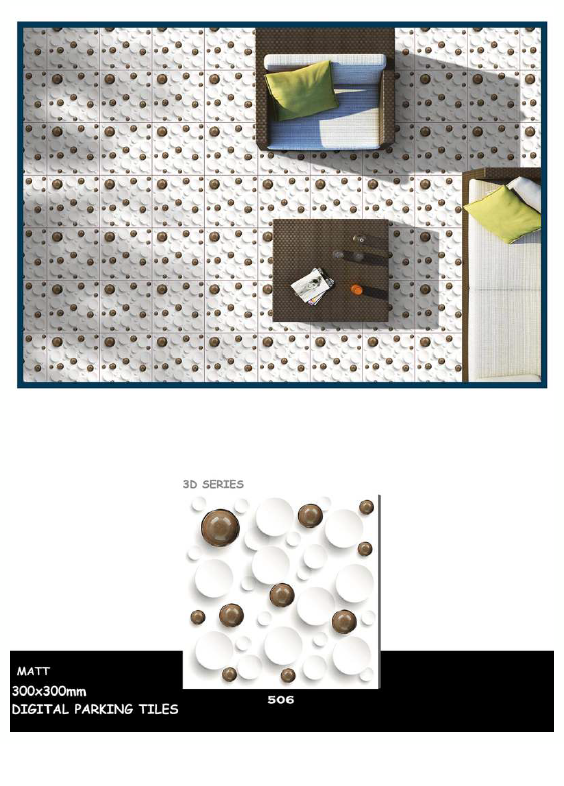 Thick outdoor tiles