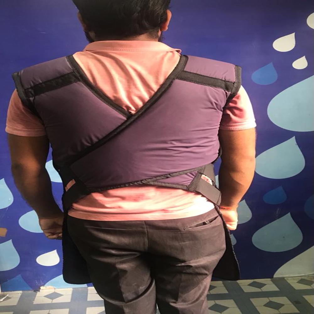 X Ray Lead Vynl Apron - Color: Blue