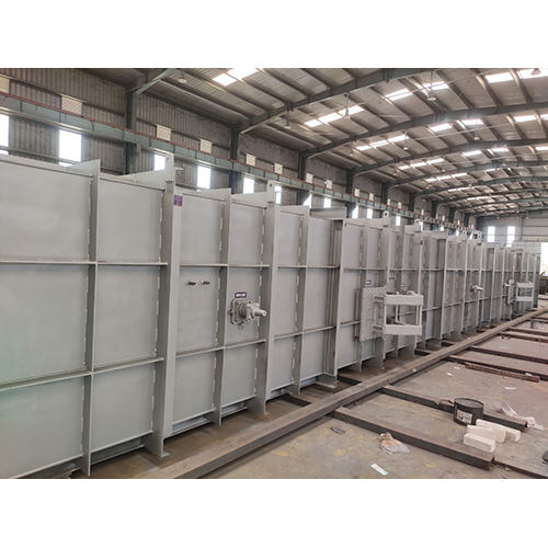 Furnace Casing - Steel, 1000-2200 Mm Height, 1000-2000 Mm Length, Ral 7035/black/apple Green, 300-30000 Kg Weight, 440 Volt Power | Industrial Heat Treatment Usage