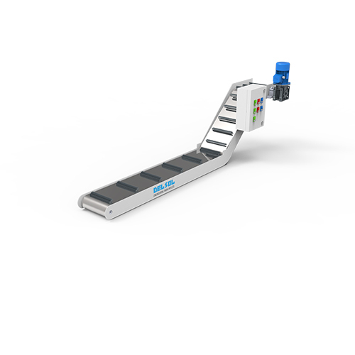 Industrial Magnetic Chip Conveyor - Ms & Ss Construction | 600 To 1500 Mm Width, 10 To 5000 Kg Load Capacity, 440 V Power Supply, Up To 12000 Gauss Magnetic Strength