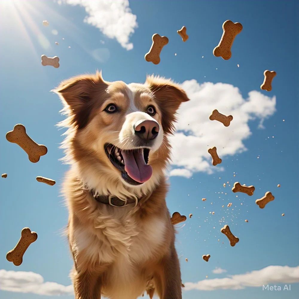 Chicken Dog Biscuits - Color: White