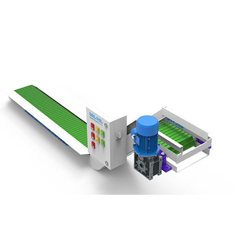 Slat Chip Conveyor - Color: Ral 7035