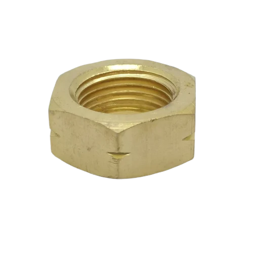 5 Mm Brass Hexagonal Nut - Color: Golden