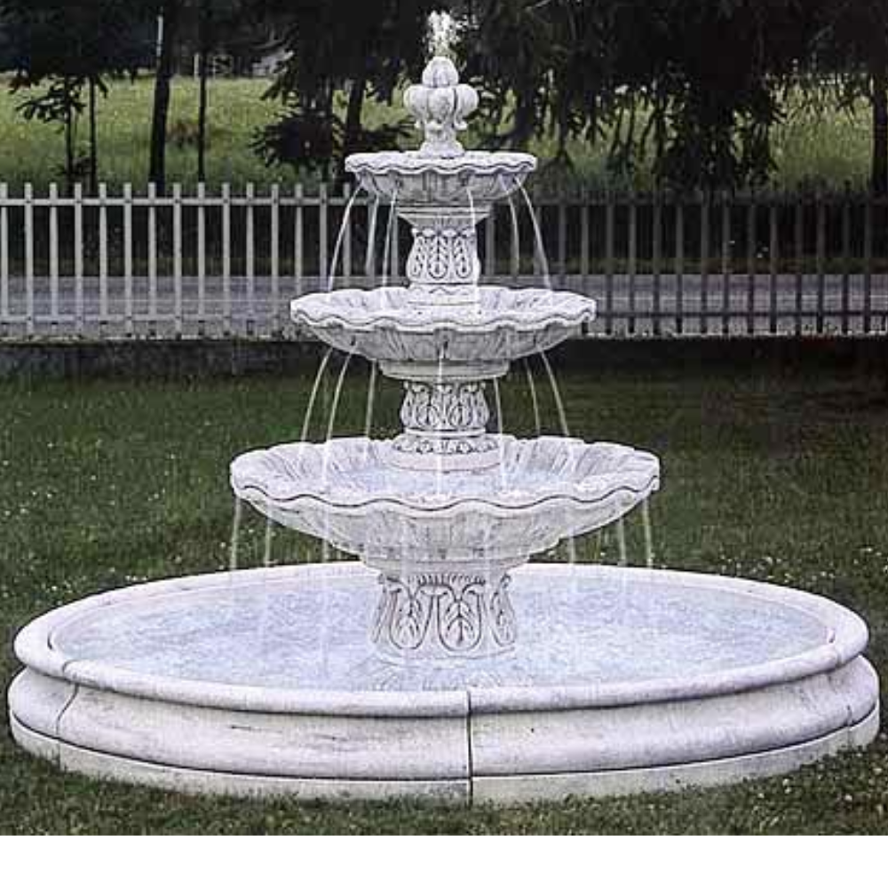 Marble Carving Outdoor Fountain