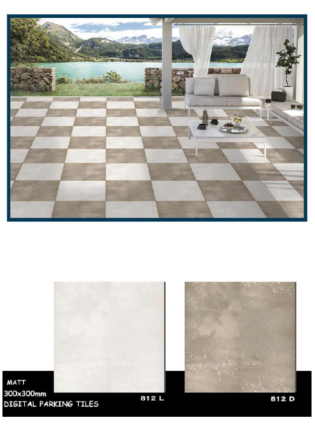 Car parking tiles