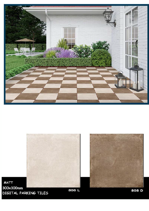 Car parking tiles