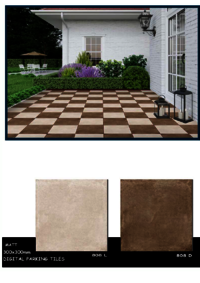 Car parking tiles