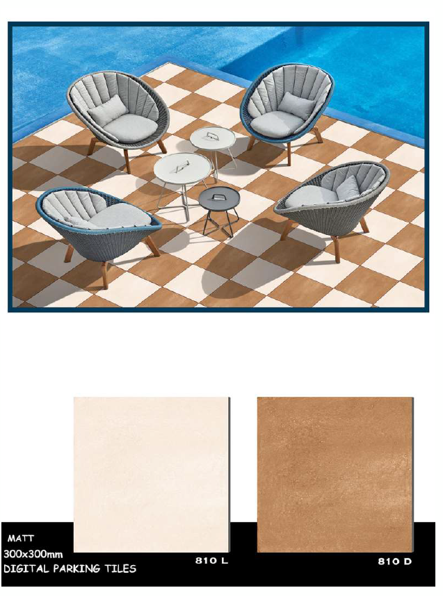 Car parking tiles