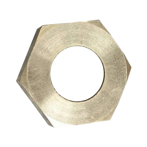 50 Gm Brass Hex Nut - Color: Golden