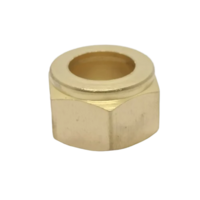 Brass 1-2 Hex Nut