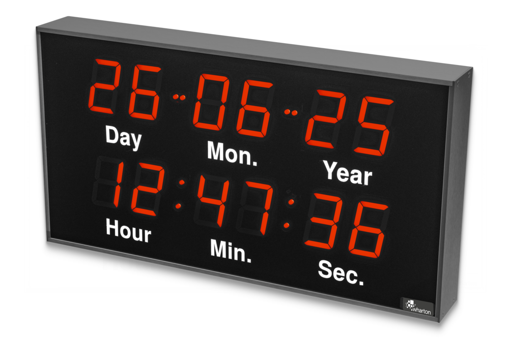 Digital Clock With Calendar