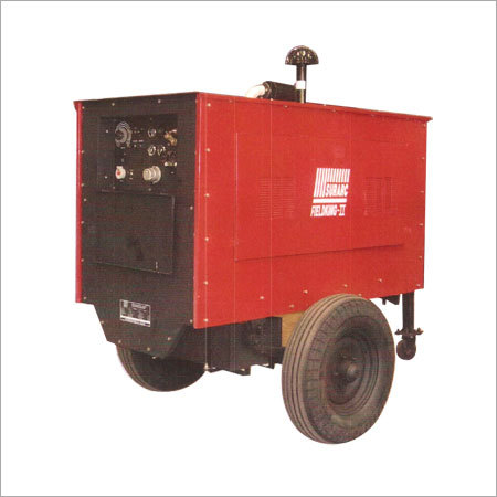 डीज़ल इंजन द्वारा संचालित डी.सी. वेल्डर