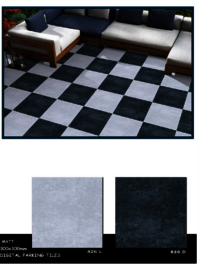 Vitrified parking tiles