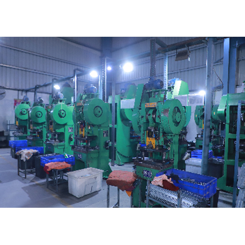 Industrial Power Press Machine - Color: Green