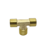 Brass 3 Way Tee