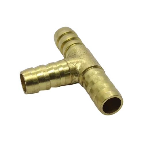 T Shape Brass Tee
