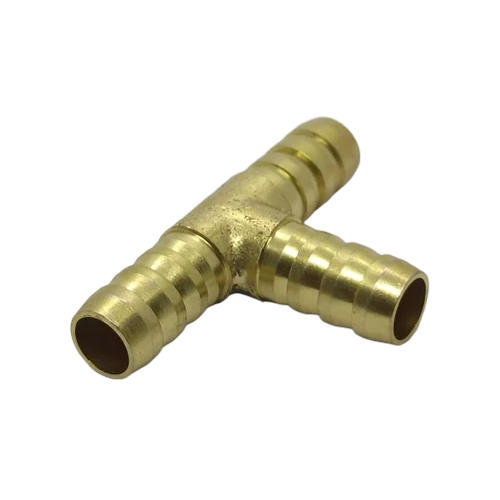 T Shape Brass Tee