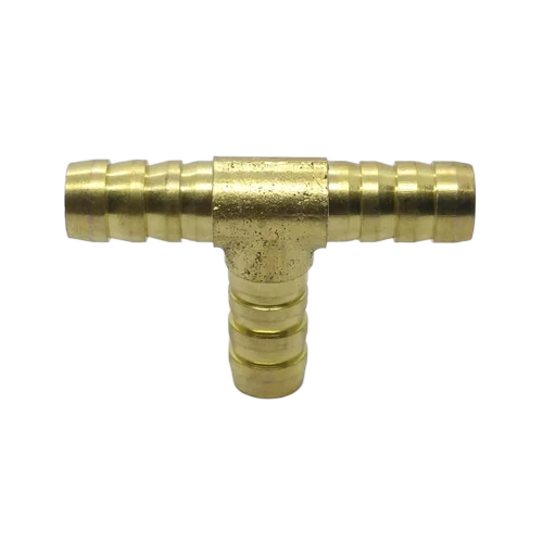 T Shape Brass Tee