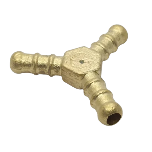 Brass 3 Way Hose Fitting