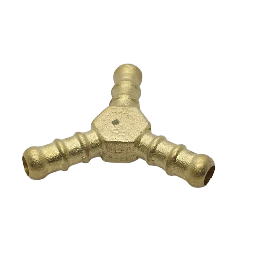 Brass 3 Way Hose Fitting