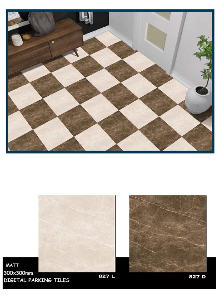 Thick floor tiles