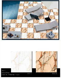 Commercial Parking Tiles - Material: Ceramic