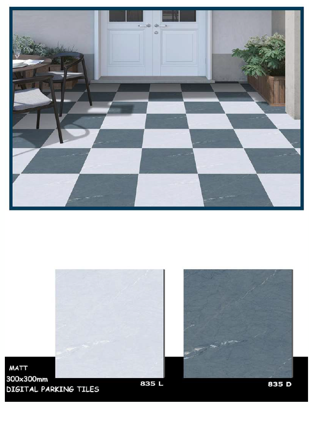 Commercial parking tiles