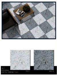 Commercial parking tiles