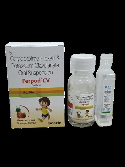 Cefpodoxime Proxetil And Potassium Clavulanate Oral Suspension
