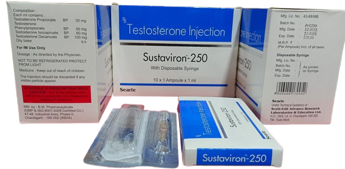 250mg Testos-terone Injection
