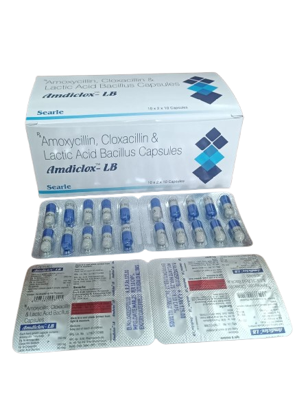 Amoxycillin Cloxacillin And Lactic Acid Bacillus Capsules
