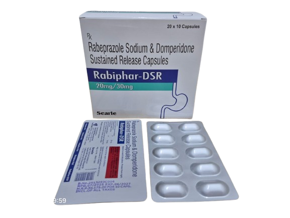 Rabeprazole Sodium And Domperidone Sustained Release Capsules - Storage Instructions: Cool & Dry Place