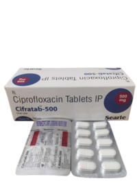 500mg Ciprofloxacin Tablets IP