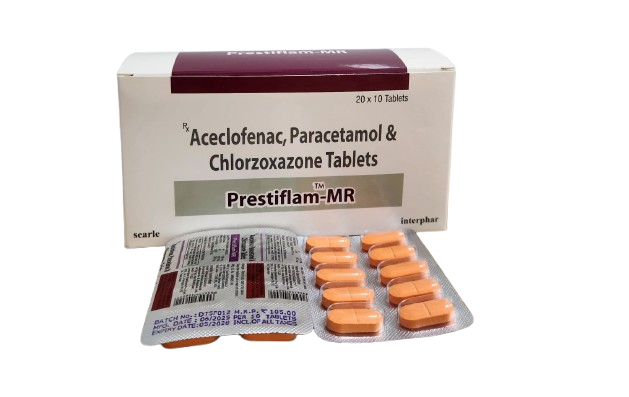 Aceclofenac Paracetamol And Chlorzoxazone Tablets - Drug Type: General Medicines