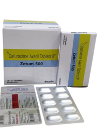 500mg Cefuroxime Axetil Tablets IP