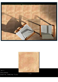 Exterior porcelain tiles
