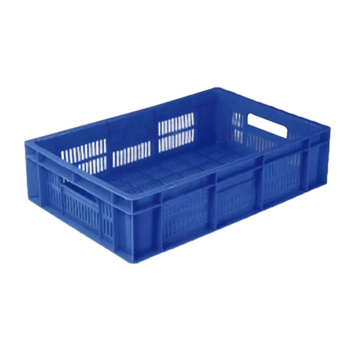 Bk 64120 Cl 22 L Rectangular Blue Industrial Crate - Color: As Per Requirement